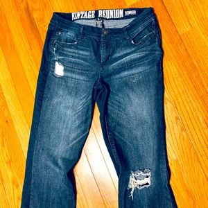 Ladies Blue Jeans by Vintage Reunion